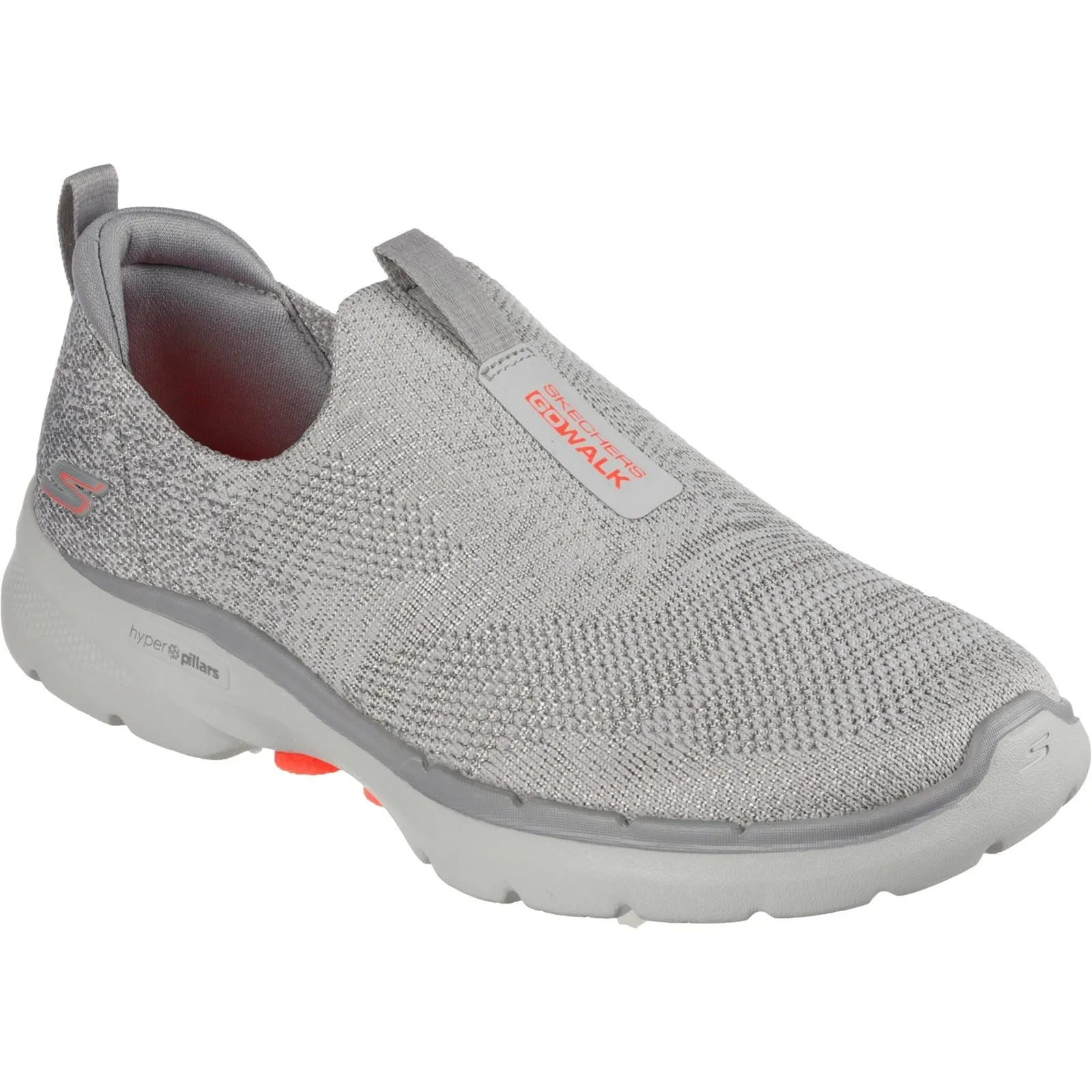 Skechers (GAR124502) Ladies Sports Go Walk 6 Glimmering Shoes in UK 3 to 8