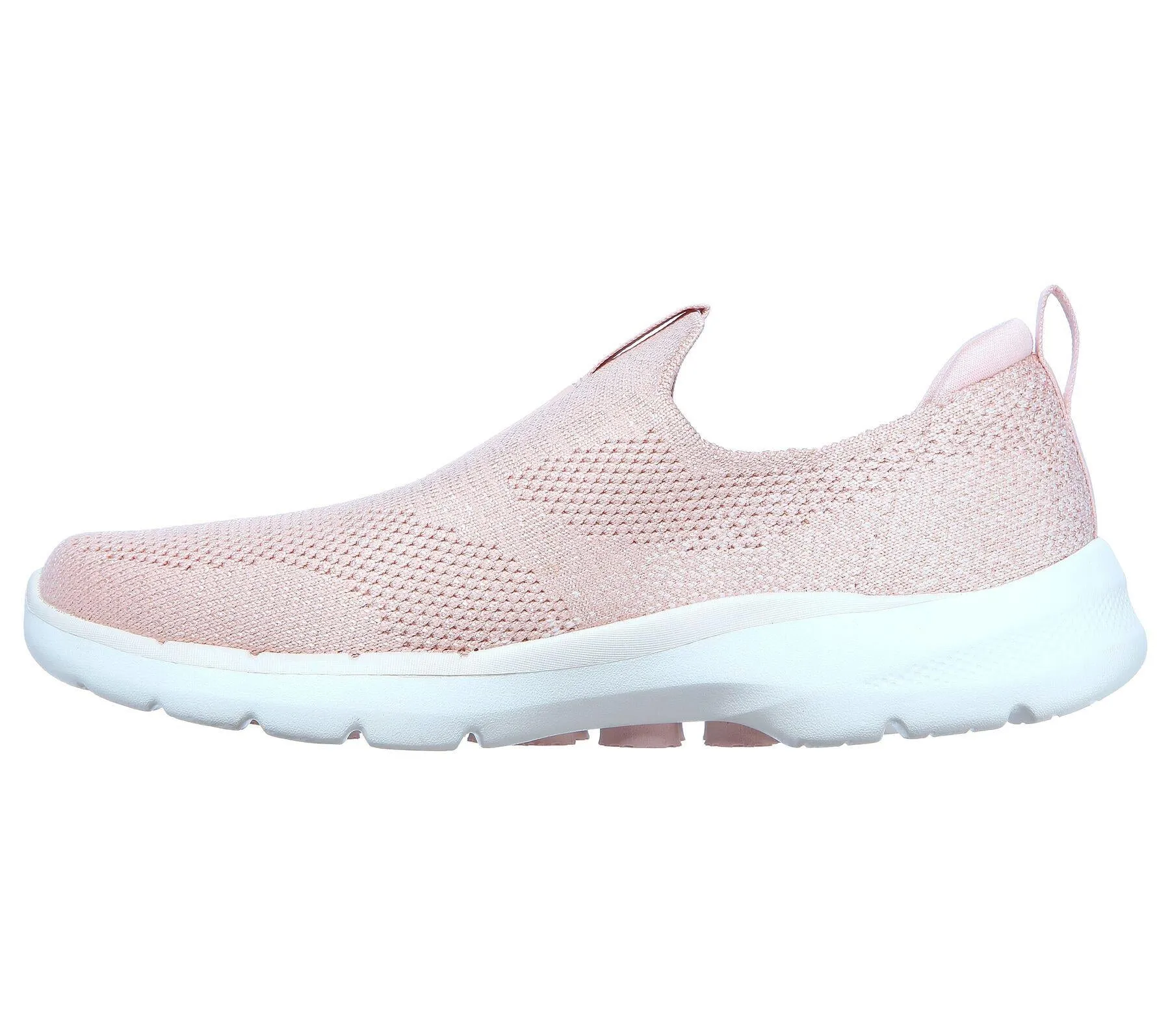 Skechers (GAR124502) Ladies Sports Go Walk 6 Glimmering Shoes in UK 3 to 8