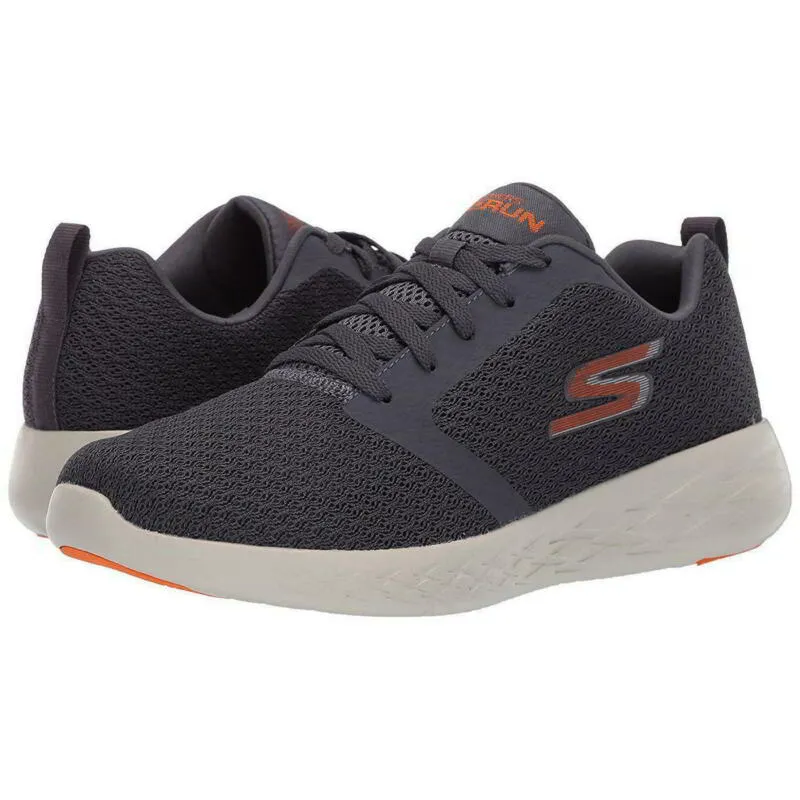 Skechers Go Run 600 Circulate Mens Grey Lace Up Trainers Shoes Size 7-13