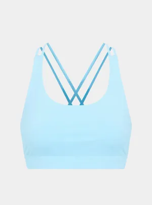 Sky Blue Women's Core Sports Bra