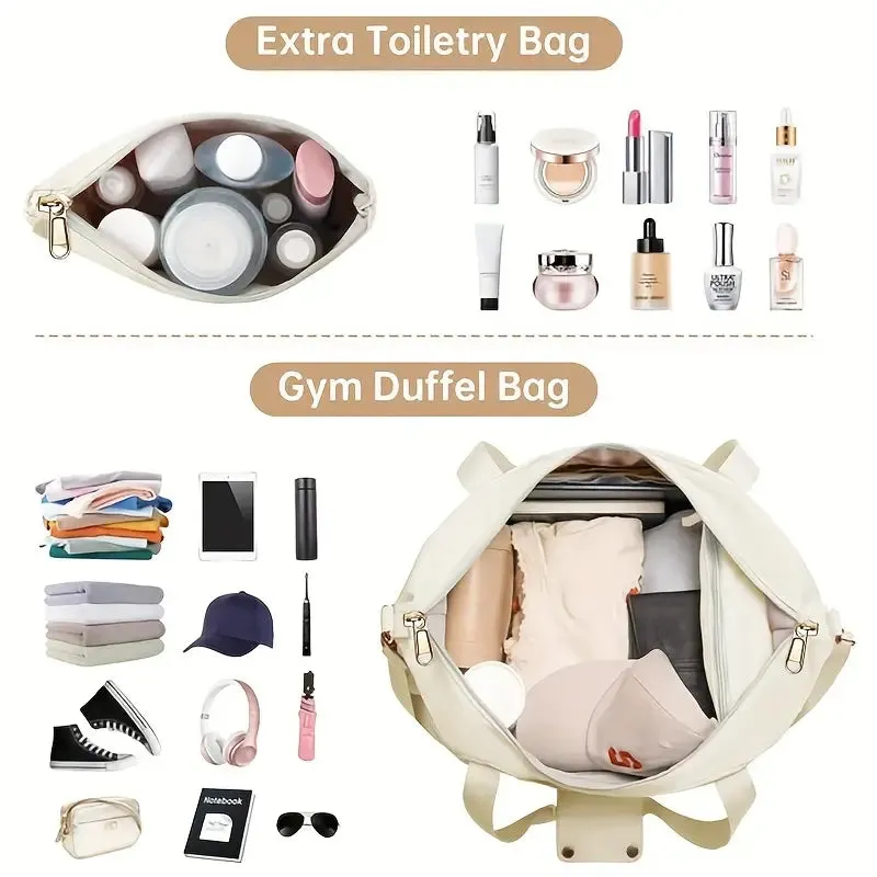 Smart Travel Bag | USB, Wet Pocket & Shoe Space