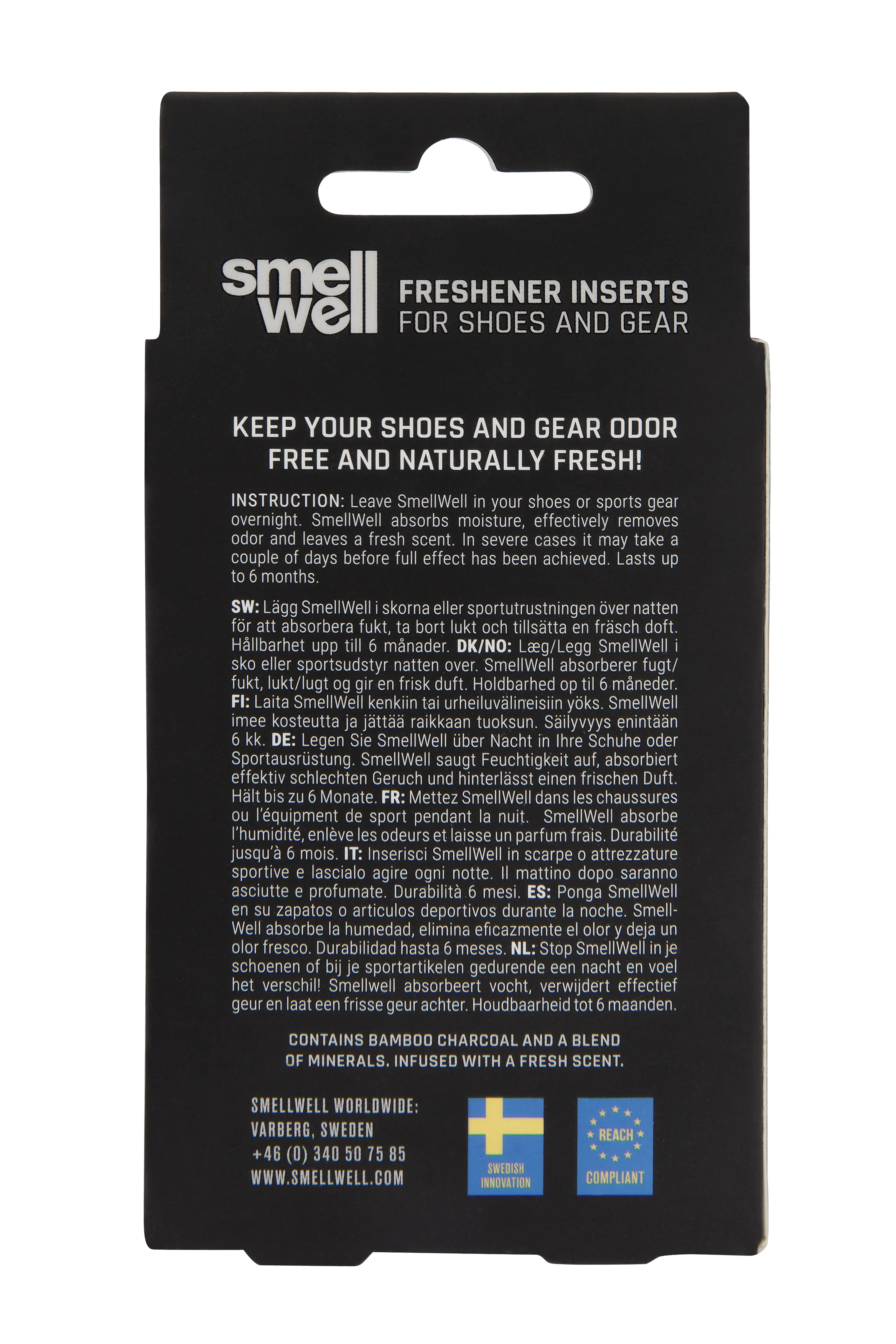 Smell Well Shoe Refresher & Deodoriser Pink Zebra