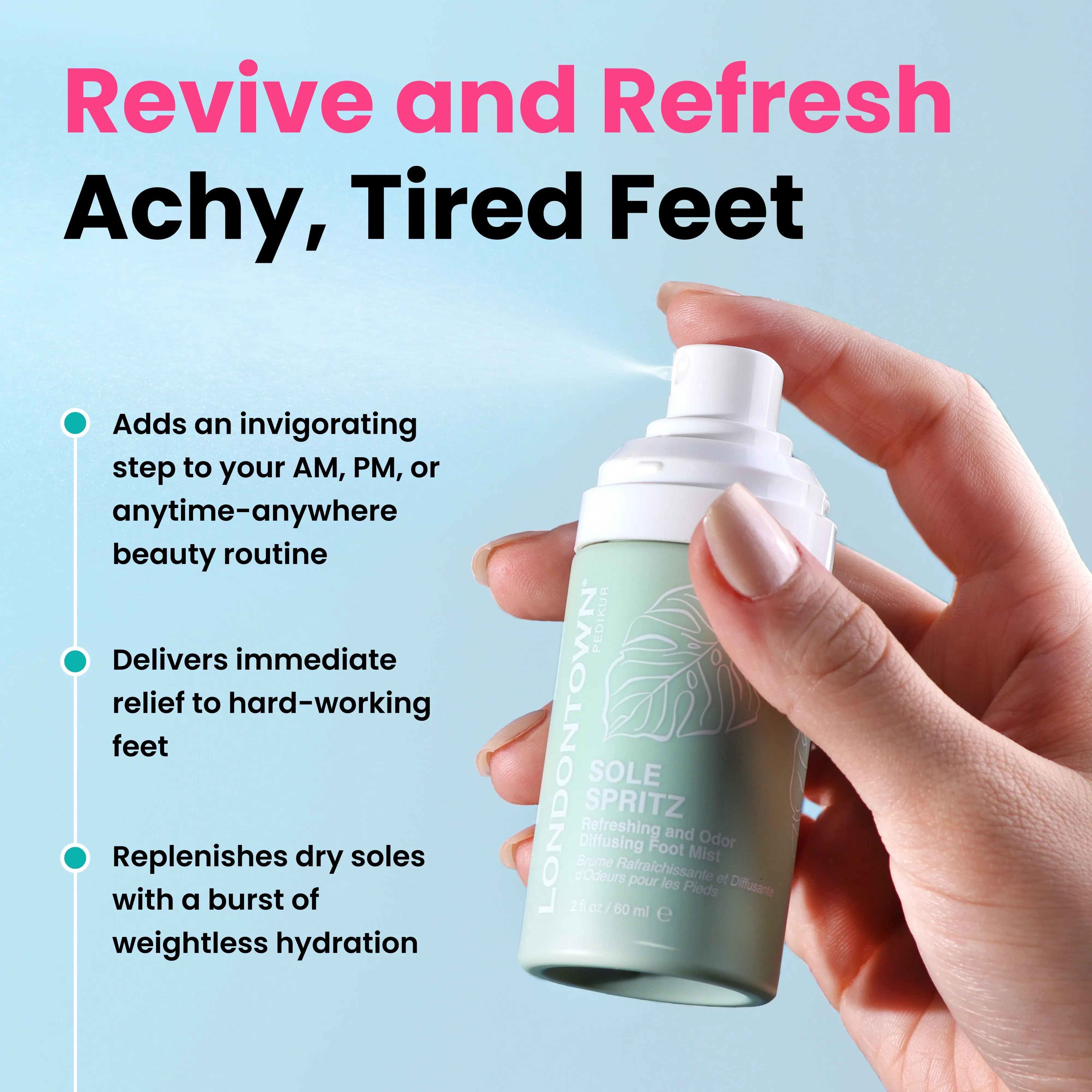 Sole Spritz Foot Mist | Clean Beauty
