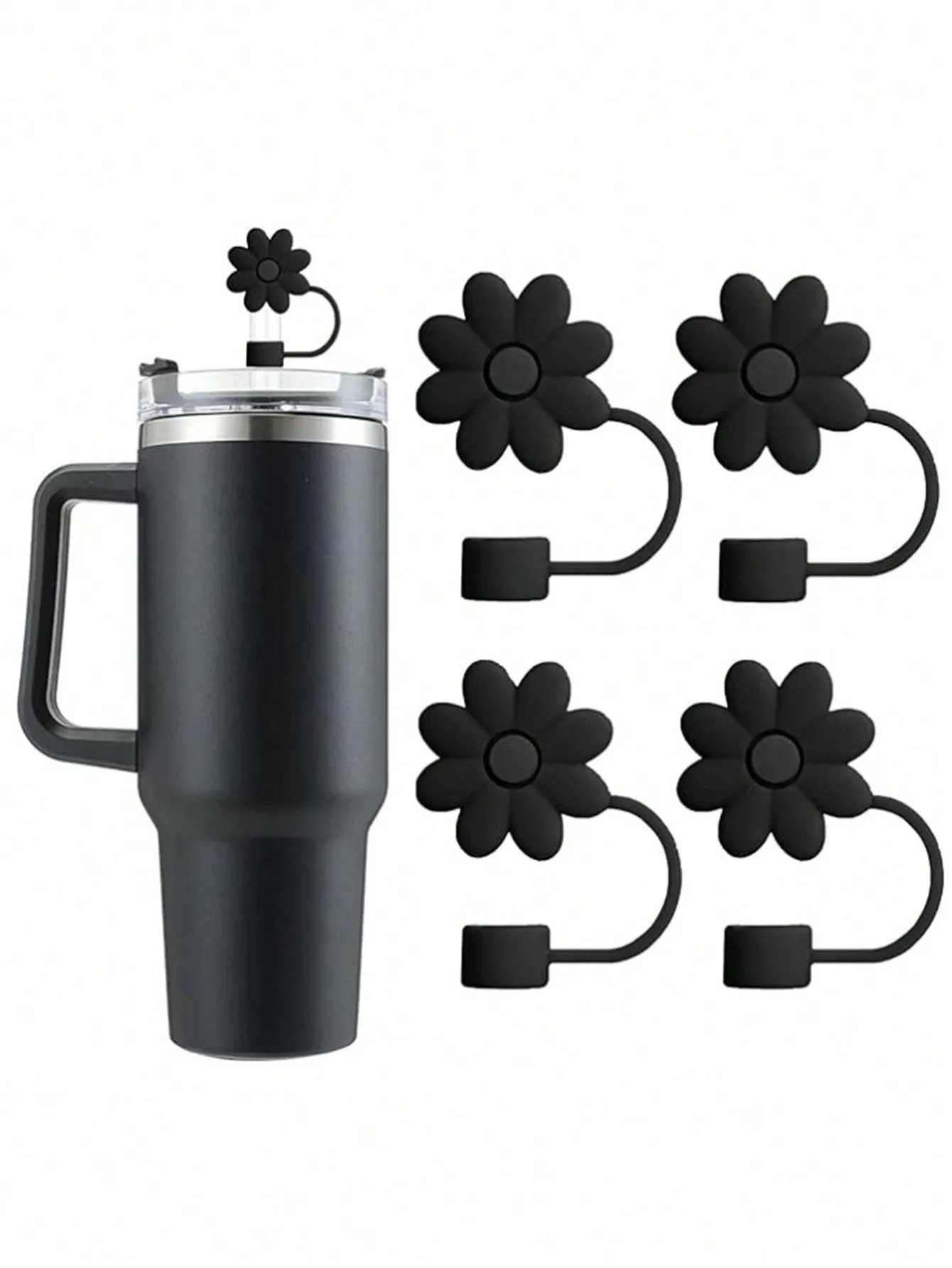 STANLEY Flower Straw Covers Toppers for Tumbler Cups Tumbler Accessories