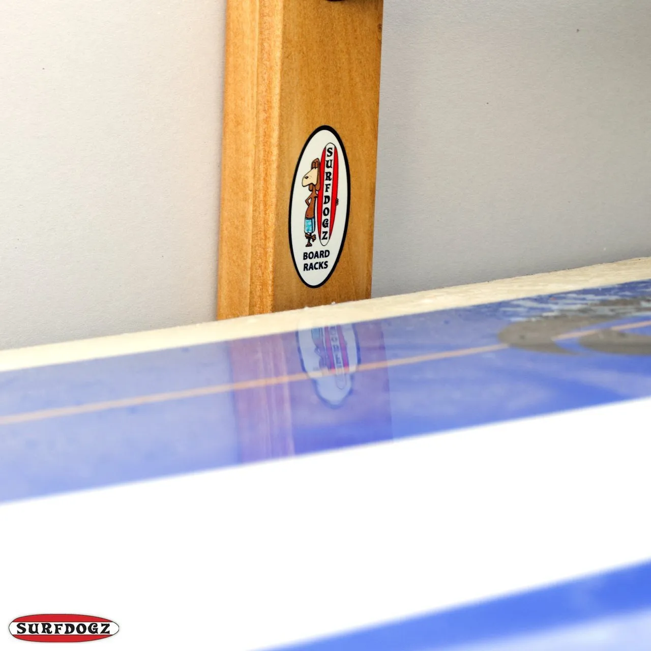 SUP Wall Rack - Double Wooden