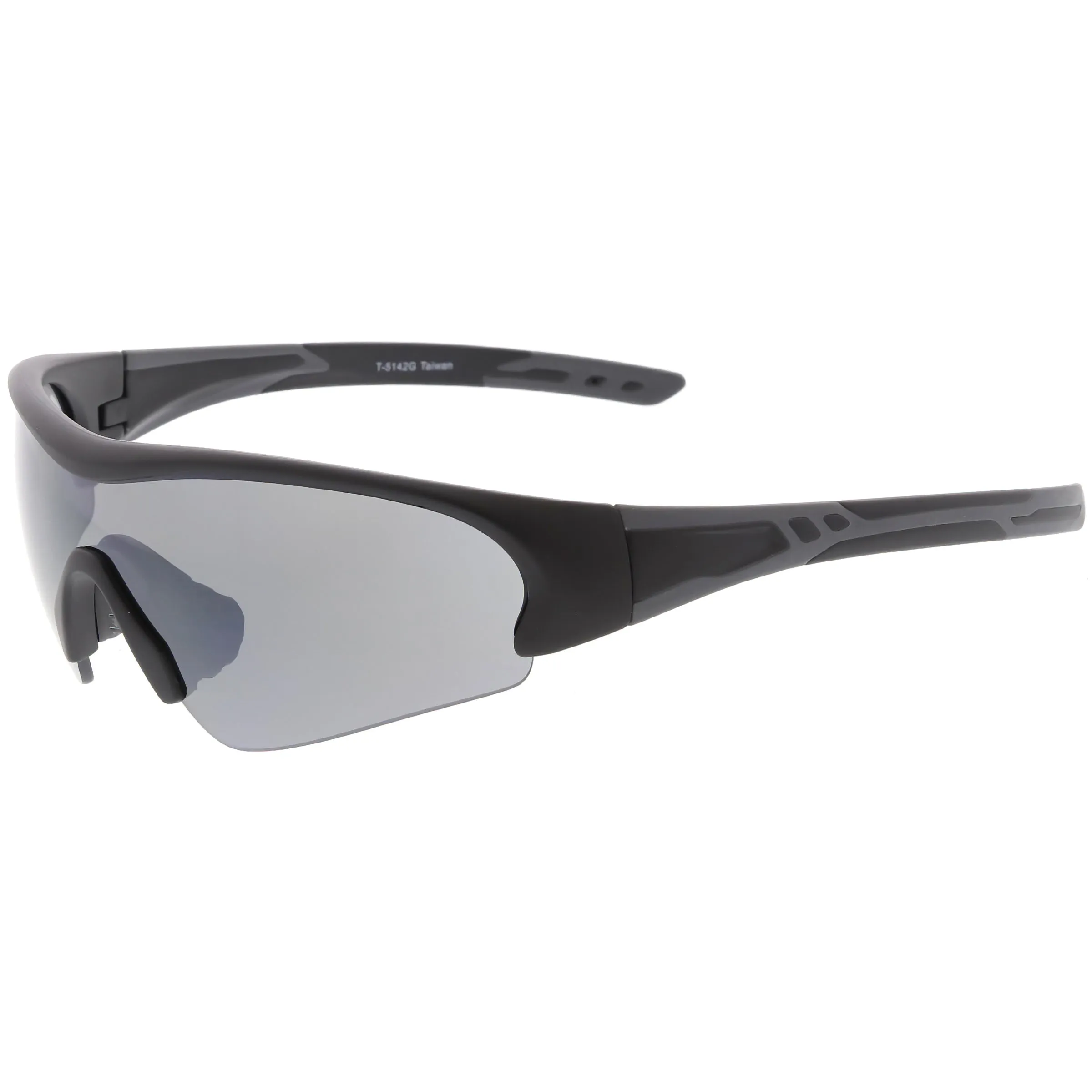 TR-90 Performance Wrap Around Half Frame Sunglasses C798