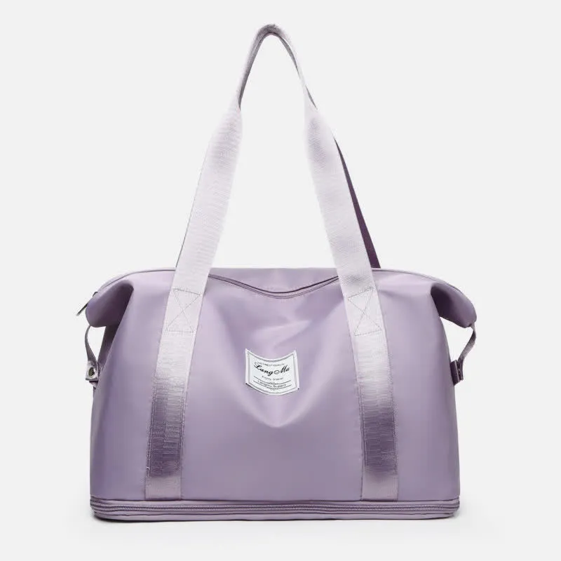 Travel Duffel Bag Sports Tote Gym Bag Shoulder Weekender Overnight Bag