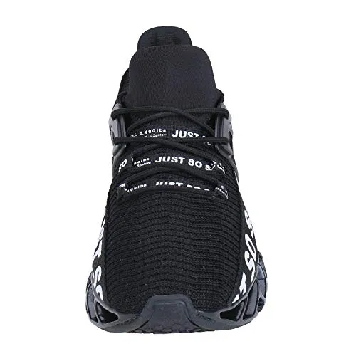 UMYOGO Womens Casual Walking Sneakers Fashion Workout Athletic Shoe for Women Running Sport Aerobics Black