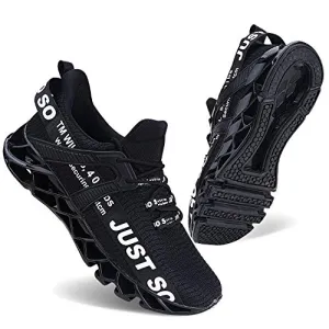 UMYOGO Womens Casual Walking Sneakers Fashion Workout Athletic Shoe for Women Running Sport Aerobics Black