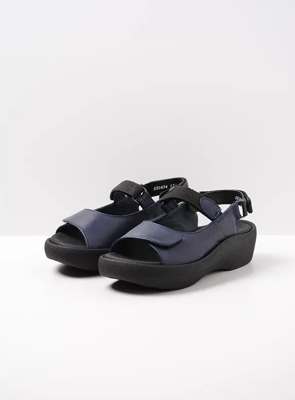 Wolky Women’s Jewel Blue Leather
