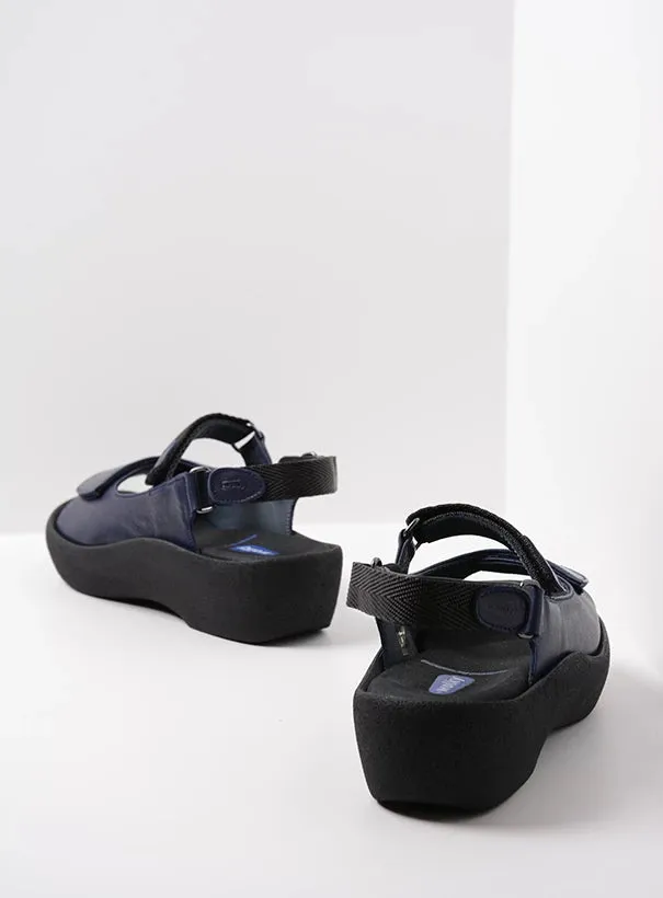 Wolky Women’s Jewel Blue Leather