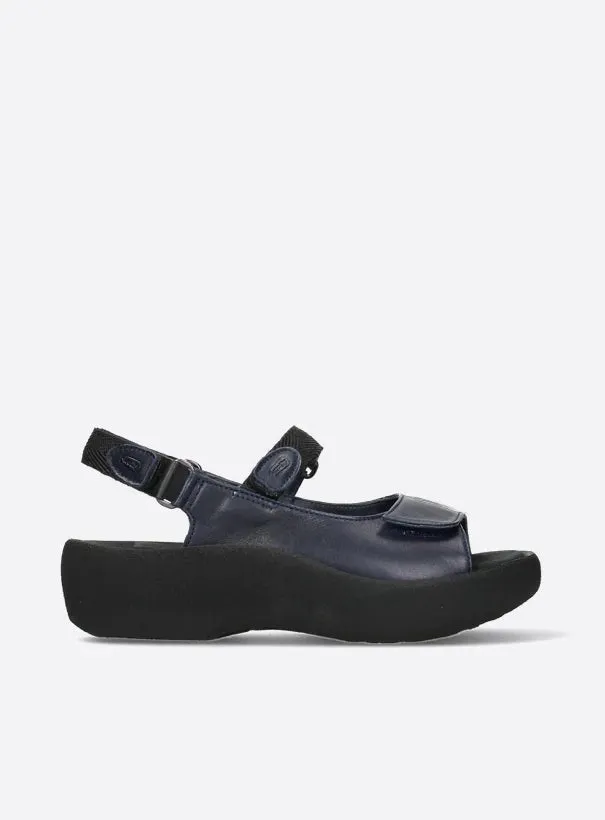 Wolky Women’s Jewel Blue Leather