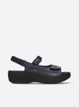 Wolky Women’s Jewel Blue Leather