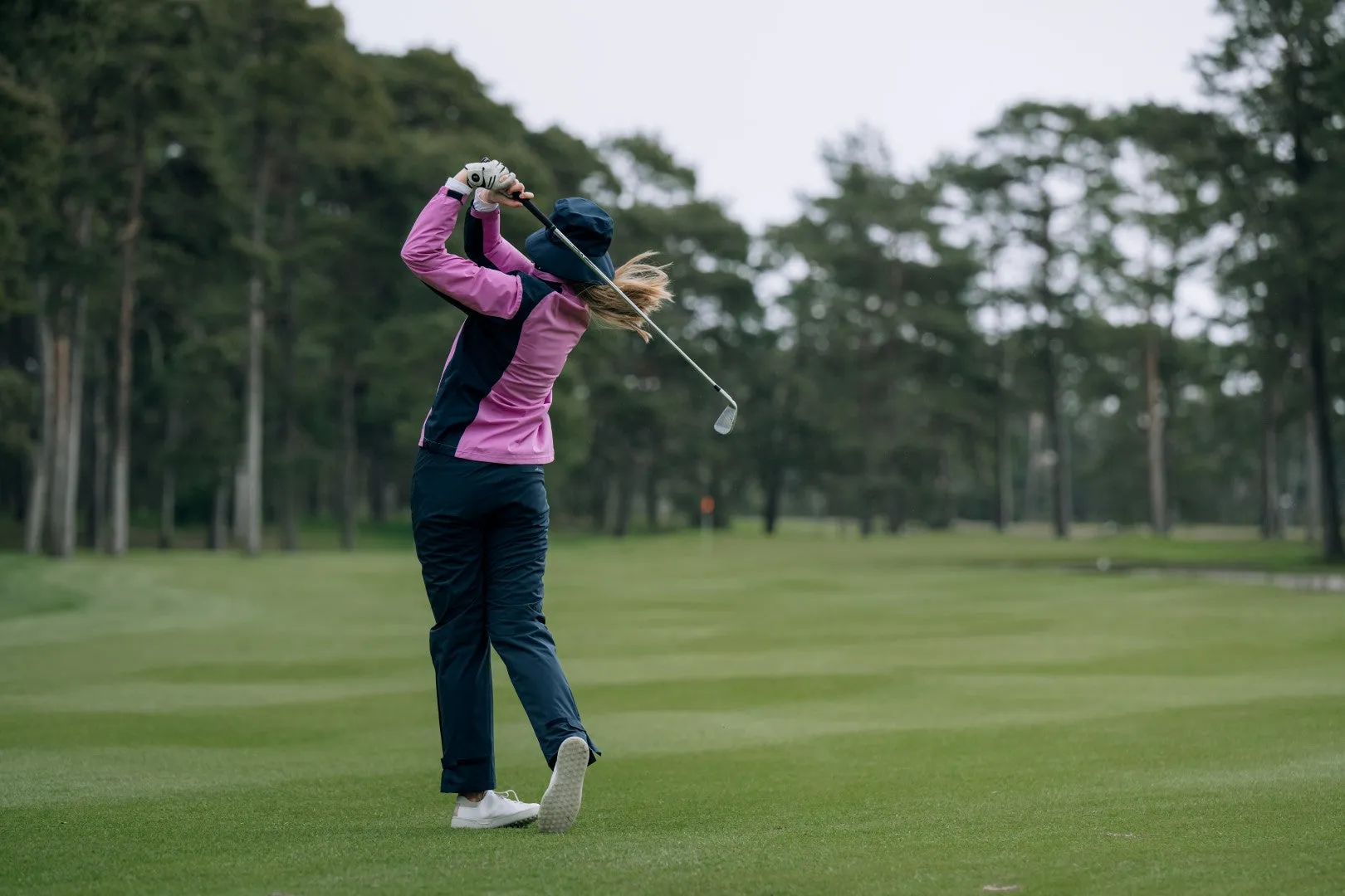 Women Links Stretch Rain Jacket
