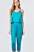 Women's Cami Layered Capri Knit Jumpsuit
