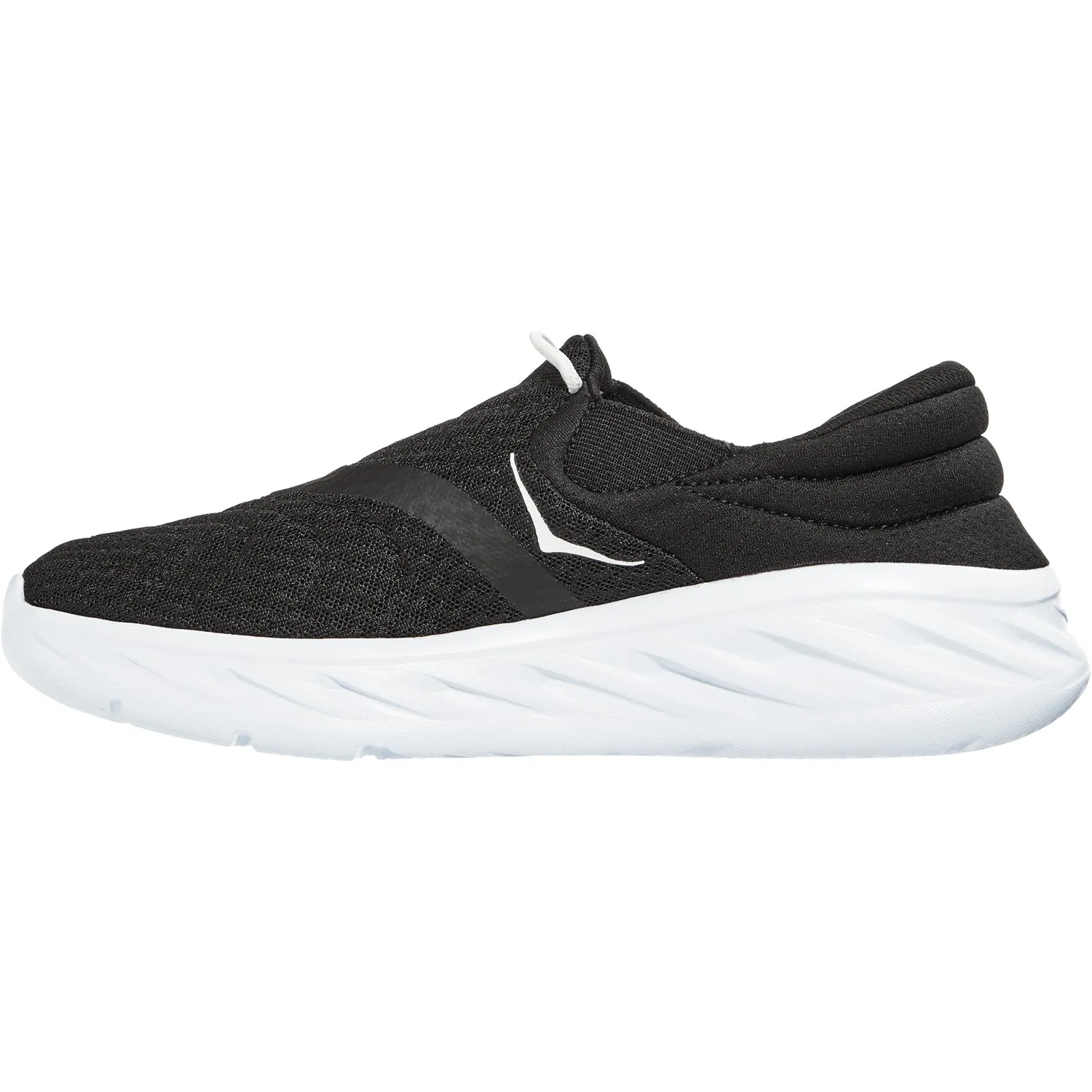 Women's Hoka One One Ora Recovery Shoe 2 Black/White Mesh