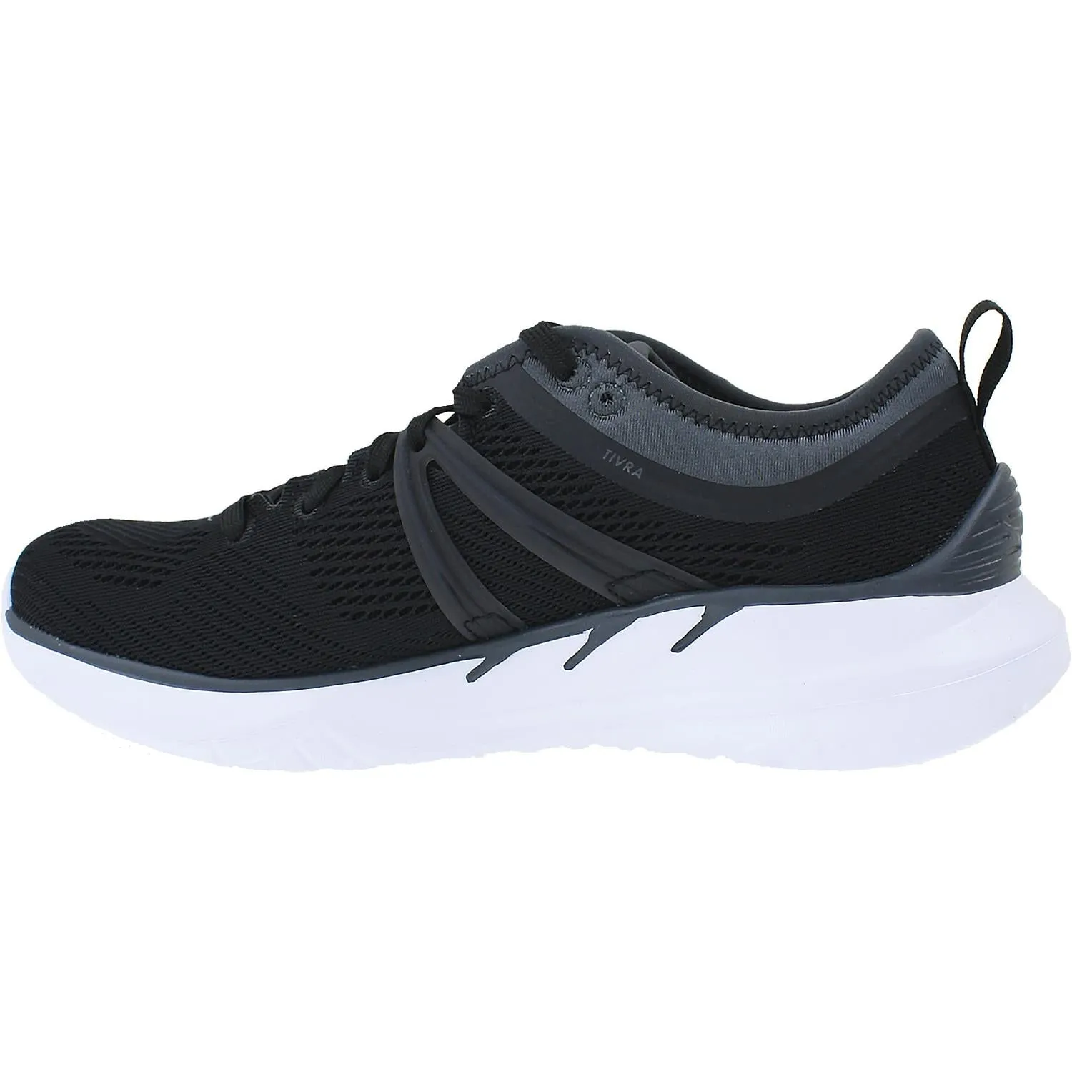 Women's Hoka One One Tivra Black/Dark Shadow Mesh