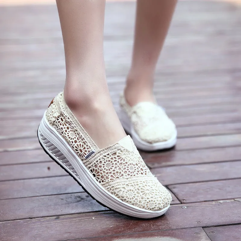 Women's Platform Athletic Shoes