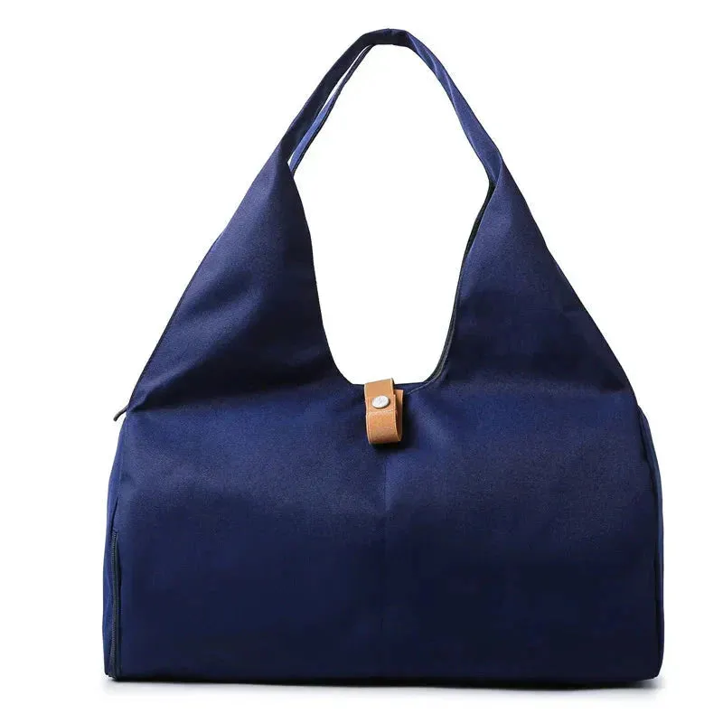 Women's Yoga Travel Bag - Waterproof Multi-Purpose Sports Tote with Shoe Pocket & Stylish Design