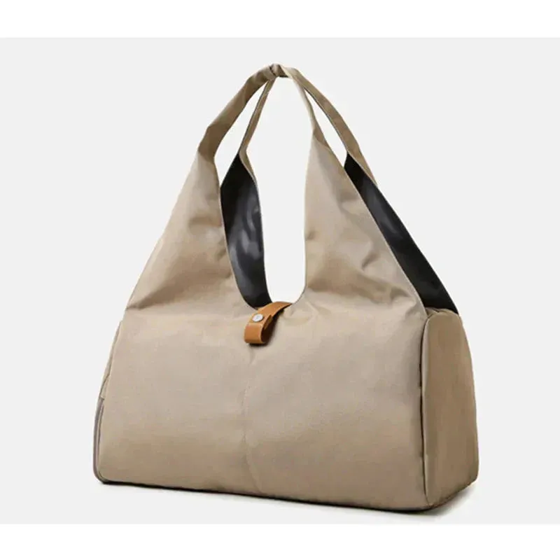 Women's Yoga Travel Bag - Waterproof Multi-Purpose Sports Tote with Shoe Pocket & Stylish Design